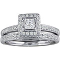 14k Gold 1/2ct TDW Diamond Bridal Ring Set (G-H/ I1)