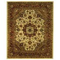 Hand-tufted Classic Kerman Wool Rug (8'3 x 11')
