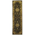 Hand-tufted Classic Birjand Wool Rug (2' 3 x 8')