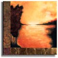 Cat Tesla 'Meditate' Stretched Canvas Art