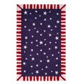 Hand-hooked Country Heritage Navy Wool Rug (1'9 x 2'9)