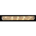 Contemporary 5-light Brass Bath Light