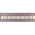 Metro 7-light Wall Sconce with Brass Finish