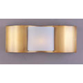 Metro II 1-light Gold Biege Halogen Wall Sconce