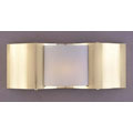 Metro II 1-light Satin Brass Halogen Wall Sconce