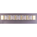 Metro II 5-light Satin Brass Halogen Bath Light