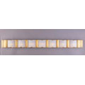 Metro II 7-light Beige Gold Halogen Bath Light