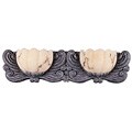 Frolic 2-light Halogen Antique Pewter Bath Fixture