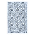 Hand-hooked Country Heritage Ivory Green Wool Rug (2'6 x 4'2)
