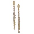 14k Yellow Gold Lantern Dangling Earrings