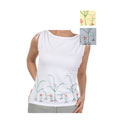 San Louis Seaquin Flower Pattern Beaded Top