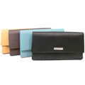 Kenneth Cole Genuine Leather Flap Clutch Wallet