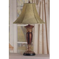 Antique Style Silk Shade Table Lamps (Set of 2)