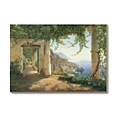 Aagaard View to the Amalfi Coast Canvas Art