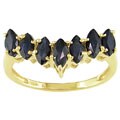 10k Yellow Gold Sapphire Ring