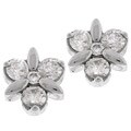 14k White Gold 1/2ct TDW Diamond Earrings