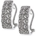 14k White Gold 1/4ct TDW Diamond Earrings