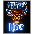 Miller Lite NBA Chicago Bulls Neon Bar Sign