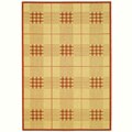 Indoor/Outdoor Regal Natural Terracotta Rug (6'7 x 9'6)