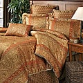 Amsterdam Chenille Three-piece Throw Pillow Set : Home Decor from Overstock.com :  amsterdam pillow burgandy mocha