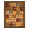 Hand-tufted Wool Ghati Rug (5' x 8')