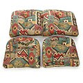 Cheyenne 3-Piece Wicker Settee Cushion Set
