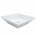 Parisan White Vessel Lavatory Sink
