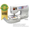 Brother SE270 Disney Embroidery Machine w/ Free Instructional CD (Refurbished)