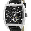 Stuhrling Original 'Normandy' Tonneau Master Grand Calendar Men's Watch