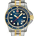 Wenger Battalion III Diver 18k Goldplated Watch