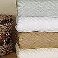 Herringbone All Cotton Woven Blanket
