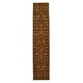 Hand-tufted Navin Green Wool Runner (2'6 x 12')