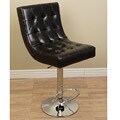 Chicago Black Leather Barstool