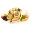 Tuscan Collection Hand-Painted 2-piece Jar Set