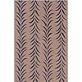 Liana Tan Wool Rug (5'3 x 8'3)