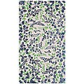Sprig Violet Wool Rug (5'3 x 8'3)