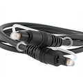 12 foot Molded Digital Optical Audio TosLink Cable