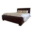 Dean Queen-sized Leather Platform Bed