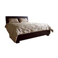 Grant Queen-size Bi-cast Leather Platform Bed