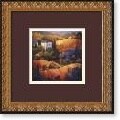 O'Toole Evening Glow Tuscany Framed Art Print