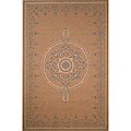 Patio Medallion Ivory Rug (7'8 Square)