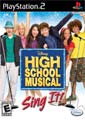 PS2 - High School Musical: Sing it! Bundle With Microphone