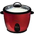 Chef Pepin Metallic Red 10-cup Rice Cooker