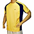 Nordic Track Men's Yellow/ Navy Tech Tee