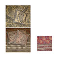 Hand-block Printed Set of Two Pillow Cases (India)