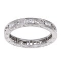 Tacori Platinum 2/5ct TDW Diamond Engraved Band (G, VS)