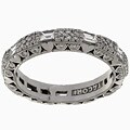 Tacori Platinum 1 1/3ct TDW Diamond Eternity Band