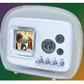 Desktop Digital Picture Frame Clock