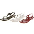 Oh Deer! Capri Flat Leather Sandals