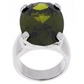 Maddy Emerson Olive CZ 'BOLD&GLAM' RING
